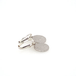 Island Logo Charm Earrings