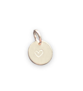 Medium Single Heart Charms