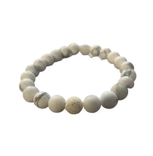 White Turquoise Stretch Bracelet